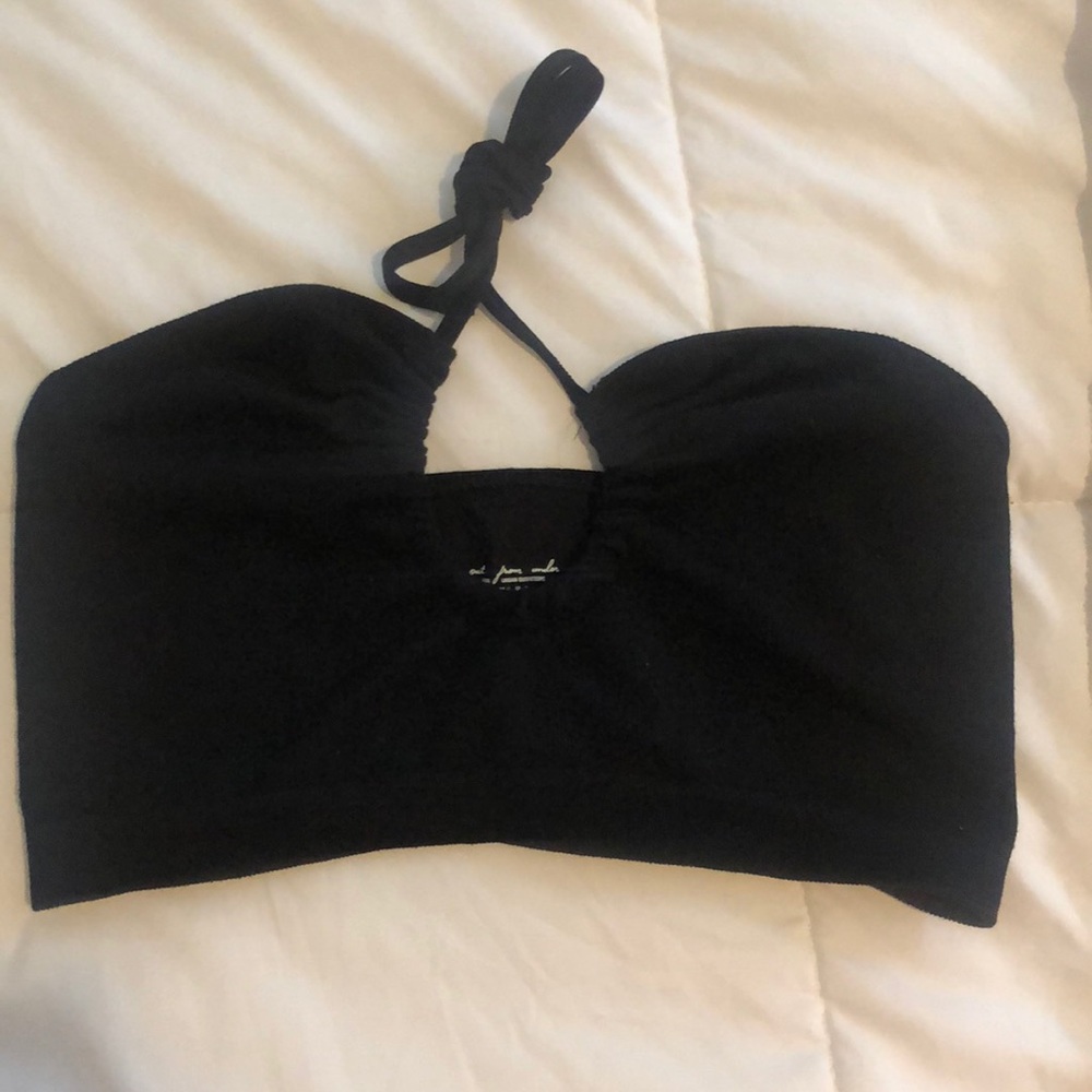 Out from under tie halter top